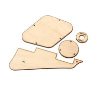 TOYANDONA 1set Maple Wood Guitar Pickguard Cavity Cover for Electric Guitars Lightweight Elegant Design for and Bands
