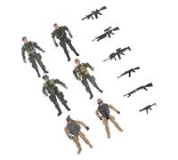TOYANDONA 1Set Miniature Soldier Figurines Models Police Terrorism Soldiers for Army Dress Up Collecting Realistic People Figurines