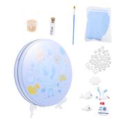 TOYANDONA 1set Newborn Footprint Keepsake and Portable Footprint Casting Kit for Unique Memories Parents Beautifully Crafted