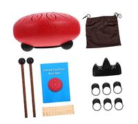 TOYANDONA 1set Portable Ethereal Tongue Drum Key Notes for Beginners Meditation and Relaxation Vibrant Easy to Play Percussion Instrument
