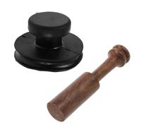 TOYANDONA 1set Singing Bowl Cup Handle Mallet Lifting Tool for Meditation and Buddha Sound Bowls Strong Power and Easy to Carry Accessory Kit