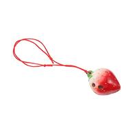 TOYANDONA 1set Strawberry Shaped Ocarina for Beginners Lightweight Wind Instrument for Boys and Girls Creative Practice Ocarina for Music