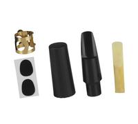 TOYANDONA 1set Tenor Saxophone Professional Accessories Kit Mouthpiece Cap Pads and Cushion for Beginners and Students Easy Assembly and Disassembly