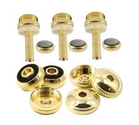 TOYANDONA 1set Trumpet Accessories Metal Valves Repair Rods Buttons for Compact Design for for Musicians The Go
