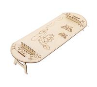 TOYANDONA 1set Wooden Craft Kit for Boys and Girls Safe Natural Musical Instrument Creativity Improves Concentration Family Bonding Activity