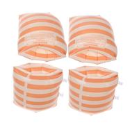 TOYANDONA 2 Pairs Inflatable PVC Arm Floaties for Adults Chamber Swim Armbands with Enhanced Buoyancy Durable Water Resistant Sleeves for Beach and Pool Activities Quick Inflation and