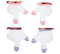 TOYANDONA 2 Pairs of Anti-Sucking Gloves for Infants Thumb and Finger Sucking Stop Tool Random Color Medium Size for Babies and Toddlers