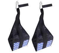 TOYANDONA 2 Pcs Elastic Abdominal Cantilever Belt for Pull Up Bar Hanging Leg Lifting Resistance Band Fitness Muscle Training Suitable for Home Gym Chin Up Bar Exercise