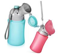 TOYANDONA 2 Pcs Portable Urinal Small Emergency Toilet Lightweight Bucket Potty Training No Leakage Abs+pp for Girls Child Camping Car Travel