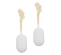 TOYANDONA 2 Pcs Water Float Ball Valve Automatic Water Level Control for Livestock Farm Use Abs Plastic Float Valve for Cattle Goat Sheep Pig Dog Hydration Overflow Prevention