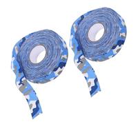 TOYANDONA 2 Rolls Cold Resistant Ice Hockey Tape Non Skid Durable Cloth Grip Tape Breathable Slip for Hockey Sticks Removable Protective Band for Ice