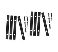 TOYANDONA 2 Sets Guitar String Retainer Bar Press String Rod for Stable Tuning Useful Guitar Accessory for Headstock Setup Black Tension Rod