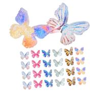 TOYANDONA 2 Sets Miniature Butterfly Figurines Micro Landscaping Dollhouse Accessories Garden Decoration