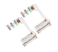 TOYANDONA 2 Sets Stem Traffic Light Model Kit for Teens DIY Wooden Stop Light Assembly Educational Crosswalk Signal Science Experiment for Hands Learning and Parent Interaction