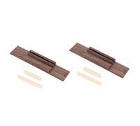 TOYANDONA 2 Sets String Ukulele Bridge Nut and Saddle Ukulele Accessory for String Instrument Parts Bridge Parts for Acoustic Beginners