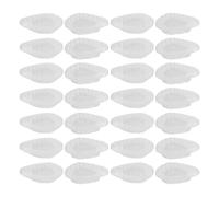 TOYANDONA 20 Pairs Glasses Soft Nose Guards Silicone Nose Pads Comfortable Fit Hygienic Option Triangular Design for Outdoor Activities Eyeglass Frames Replacement
