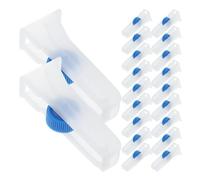 TOYANDONA 20 Pcs Flow Control Valves Hose Adjustment Accessories Plastic Infusion Regulators with Reliable Quality and Consistent Infusion Speed for Hospital Use