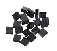 TOYANDONA 20 Pcs USB Male Plug Dust Caps Black Silicone Covers