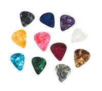 TOYANDONA 20-piece Assorted Heart Shape Guitar Picks Set 0.46mm 0.71mm 0.96mm Colorful Plectrums for Guitar Ukulele Banjo and Mandolin