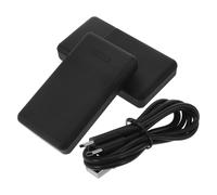 TOYANDONA 2000mah Portable Power Bank for Heated Gloves and Insoles with USB Cable, Plastic Material, Reliable Energy Supply for Winter Outdoor Activities and Winter Commutes