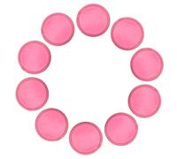 TOYANDONA 200pcs Bingo Chips with Metal, Plastic Disc Markers in Red, Easy Counting and Portable Game Tokens for Classroom and Outdoor Gatherings