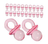TOYANDONA 200pcs DIY Shower Table Scatter Game Mini Pacifiers Baseball Beads for Shower Decor