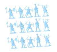 TOYANDONA 200Pcs Miniature Tiny Soldier Figures Medieval Model for Tables Outdoor-resistant Mini People Figurines for Decoration and Collection