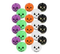 TOYANDONA 20pack Mini Halloween Pumpkin Containers, Mini Pumpkin Egg Candy Gift Bucket, Fillable Jack-o'-Lantern Surprise Capsules for Trick Or Treat Candy, Prank Props, Party Favors