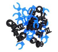 TOYANDONA 20pcs 3D Printer Tube Clips for 4mm Tubes Plastic Locking Clips with Enhanced Grip and Versatile Compatibility Quick Fit for 3D Printing Environments