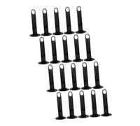 TOYANDONA 20pcs Disc Cone Holder for Football Training Stable Plastic Marker Stand with Antitip Base Portable Soccer Practice Equipment for Outdoor Team Drills and Sports Field Use