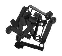 TOYANDONA 20pcs Double Layer Zinc Alloy Luggage Zipper Pull Replacement, Strong Reinforced Structure with Reduce Snagging Feature, Suitable for Suitcase Travel Accessories in Black