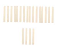 TOYANDONA 20pcs Flute Felt Strip Practice Mute Clarinet Accessories Instrument Part Trombone Mute Felt Strip