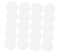 TOYANDONA 20pcs Guitar Pick Grips Slip Gasket Self-adhesive Round Pads for Acoustic Guitar Picks Music Instrument Accessories