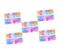 TOYANDONA 20pcs Kalimba Scale Stickers for Beginners Thumb Piano Note Decals Easy to Apply and Remove Teaching Accessory for Mastering Fretboard Quickly