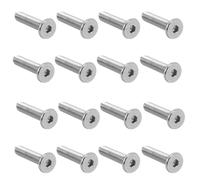 TOYANDONA 20Pcs M8X35 Hex Socket Cap Screws Fully Threaded Bolts Cat Tree Post Replacement Parts Cat Climbing Frame Spare Screws for Furniture Assembly