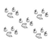 TOYANDONA 20pcs Metal Finger Picks for Guitar Banjo Comfortable Fit Design Practical Accessory for Musicians Great for Fingerstyle Playing