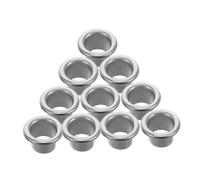 TOYANDONA 20pcs Metal Snare Drum Air Vents Drum Accessory 9x9mm for Kit with Easy Installation to Enhance Performance Silver Vent Hole Replacement
