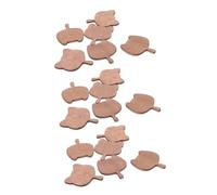 TOYANDONA 20pcs Mini Wooden Cutting Boards for Dollhouse Kitchen Safe Miniature Trays for Imaginative Play and Holiday Craft Projects Dollhouse Furniture Accessories