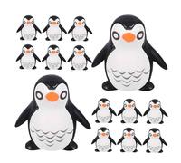 TOYANDONA 20pcs Penguin Model Tiny Penguins Figure Resin Mini Mini Statue Resin Ornament Miniature Figurines Decor