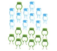 TOYANDONA 20Pcs Portable Nose Stop Clips for Nosebleeds Ergonomic Breath Exercise Clips with Comfortable Texture Design Suitable for Various Nose Types Easy to Use and Store