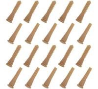 TOYANDONA 20pcs Poultry Plucking Fingers Rubber Hair Removing Tool Brown for Chicken and Poultry, Slaughter House and Supermarkets, Lightweight Portable Quick Hair Removal
