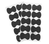 TOYANDONA 20Pcs Self Adhesive EVA Guitar Pick Grips Slip Thin Stickers for Electric and Acoustic Guitars Prevent Dropping Easy to Attach for Guitarists and Bass Players
