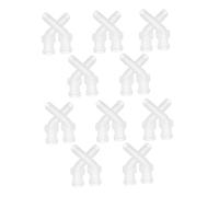 TOYANDONA 20pcs Sports Bottle Spout Nozzle Bite Valve Replacement Parts Hydration Bite Valve Running Bottles Soft Mouthpiece Silica Gel White re-usable