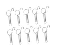 TOYANDONA 20pcs Spring Cage Latch Rabbit Door Spring Hook Metal Finger for Fixing Bird Cage Door Hooks Pet Latch