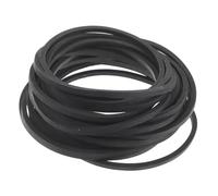 TOYANDONA 20pcs Square Rubber Cassette Tape Recorder Belts Replacement for Cassette Players Dvd Drives and Recorders Flexible Stable Traction