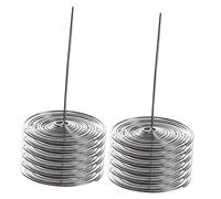 TOYANDONA 20pcs Stainless Steel Tea Pot Strainers Fine Mesh Spring Filters for Tea Residue Filtration Home Kitchen Teapot Accessories and Easy to Clean