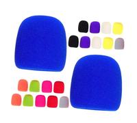 TOYANDONA 20pcs Thickened Microphone Cover Sponge Filter Windscreen Protector Mic Cover for Ktv Parties Karaoke Handheld Microphone Use