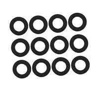 TOYANDONA 20pcs Trumpet Felt Washers Trumpet Mat Accessories for Musical Instruments Black Felt Protect The Keys General-purpose Pads and Trombone