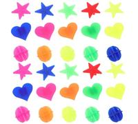 TOYANDONA 216pcs Bicycle Wheel Spokes Beads round Star Heart Shaped Plastic | Bike Wheel Decor, Easy Clip Fit, Outdoor Activity and Family Outings, Colourful Mixed Shapes