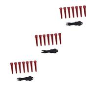TOYANDONA 21pcs Acoustic Guitar Bridge Black String Puller Wood Pegs for String Replacement Lightweight and Portable Guitar Accessories